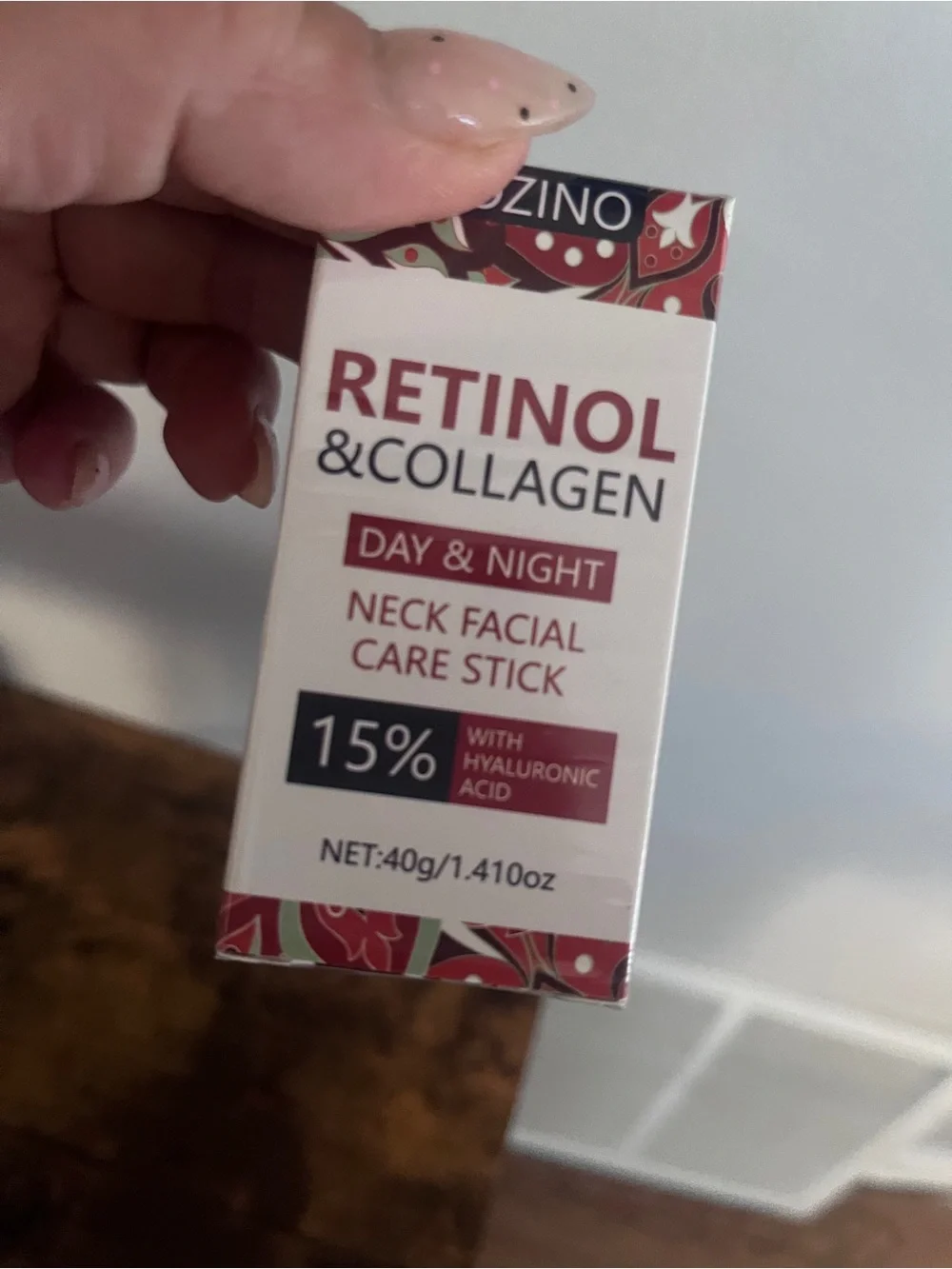ROZINO Retinol & Collagen Day & Night Neck Facial Care Stick - NEW & sealed